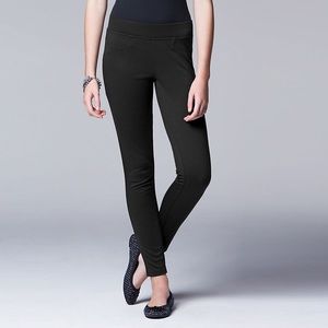 SimplyVera Vera Wang Ponte Leggings